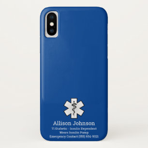 Custom Medical Alert Phone Case