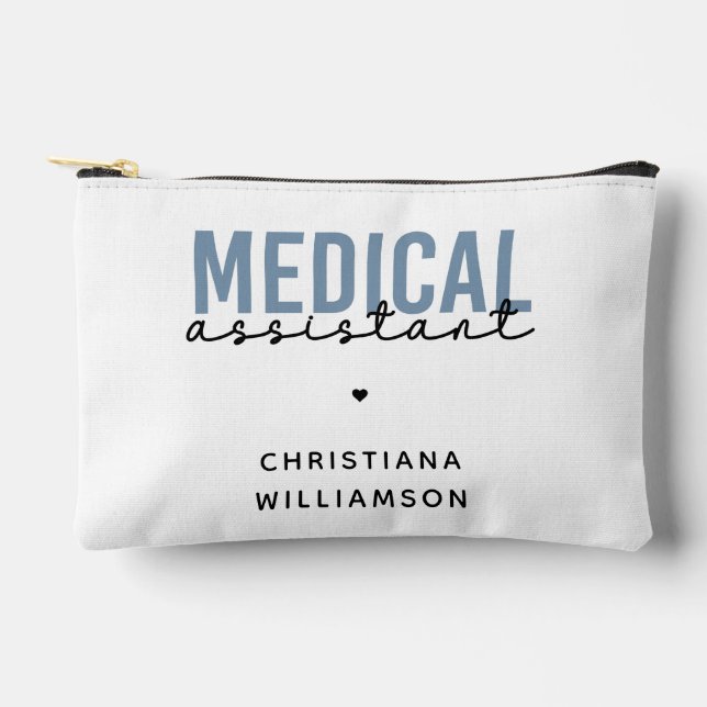 Custom Medical Assistant MA | Clinical Assistant Accessory Pouch (Front)