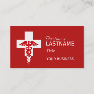 Custom Medical Professional business cards