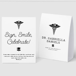 Custom Medical School Graduation Guest Book 
