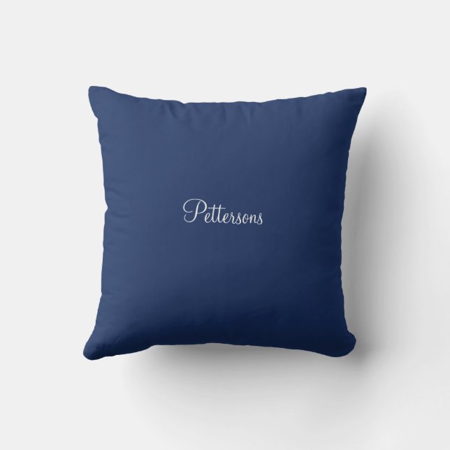Custom Mediterranean Tile Design Cushion (Back)
