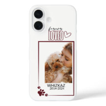 Custom Memorial "Forever Loved" with name & photo