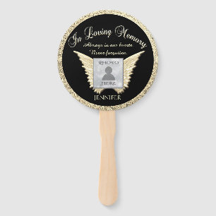 Custom Memorial Hand Fan