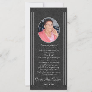Custom Memorial Keepsakes Funeral Cards