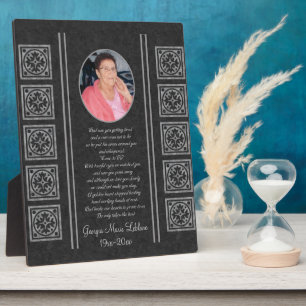Custom Memorial Keepsakes Plaque