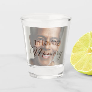 Custom Memorial Tribute – In Loving Memory Keepsak Shot Glass