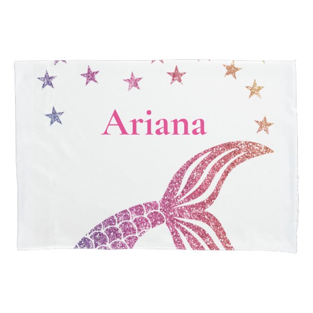 Custom Mermaid Pillowcase (Front)
