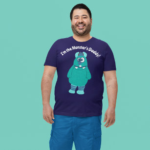 Custom Message Goofy Monster Graphic T-Shirt