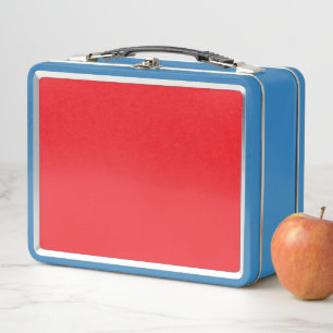 Custom Metal Lunchbox Retro School Gift