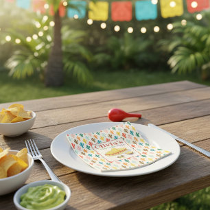 Custom Mexican Fiesta Bachelorette Party  Napkin