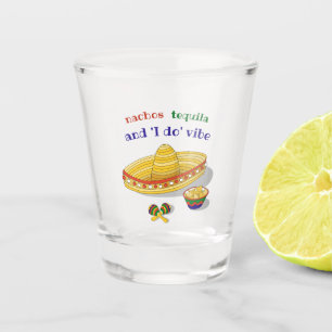 Custom Mexican Fiesta Bachelorette Party  Shot Glass