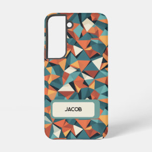 Custom Mid-Century Geometric Phone Case - Samsung