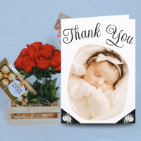 Custom Midwife Card Baby Photo | And Birth Details