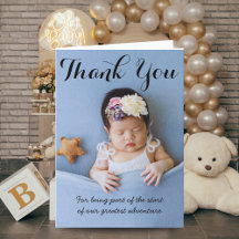Custom Midwife Photo Card | Baby's First Moments