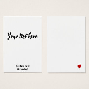 Custom Mighty Business Card 3.5 x 2.5