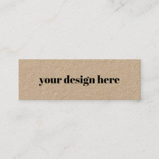Custom Mini Business Card