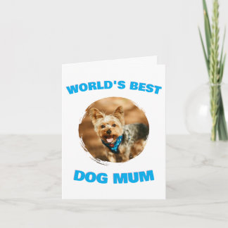 Custom Minimal Best Dog Cat Mum Mum Pet Cute Gift Invitation