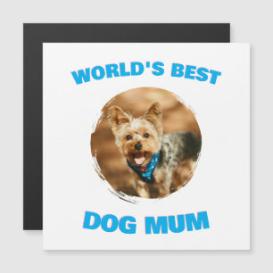 Custom Minimal Best Dog Cat Mum Mum Pet Cute Gift Magnetic Invitation