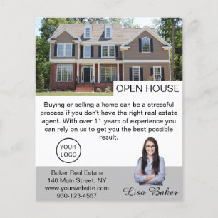 Custom Minimal Professional Real Estate Flyer