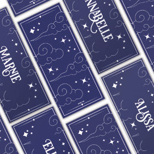 Custom Minimalist Bookmark - Celestial Collection