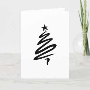 minimalist christmas tree card minimalist christmas tree card