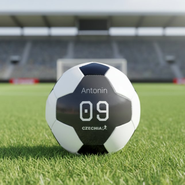 Custom Minimalist Czech National Athlete  Football (Creator Uploaded)
