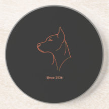 Custom Minimalist Doberman