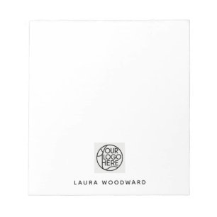 Custom Minimalist Logo Notepad