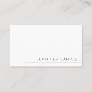 Custom Minimalist Modern Template Stylish Cute Business Card