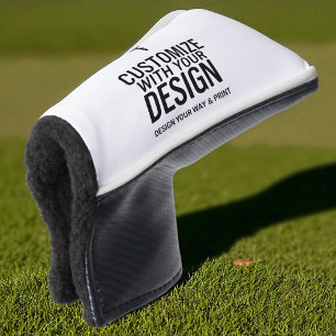 Custom Minimalist Personalised Company Branded Golf Head Cover