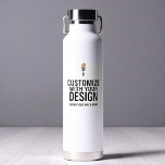Custom Minimalist Personalised Company Branded  Water Bottle<br><div class="desc">Stay refreshed and on-brand with this Custom Minimalist Personalised Company Branded Water Bottle, designed to feature your logo, business name, or custom message in a clean, modern style. Perfect for employee wellness programs, client gifts, trade shows, or promotional campaigns, this reusable bottle promotes both hydration and brand visibility. Made from...</div>