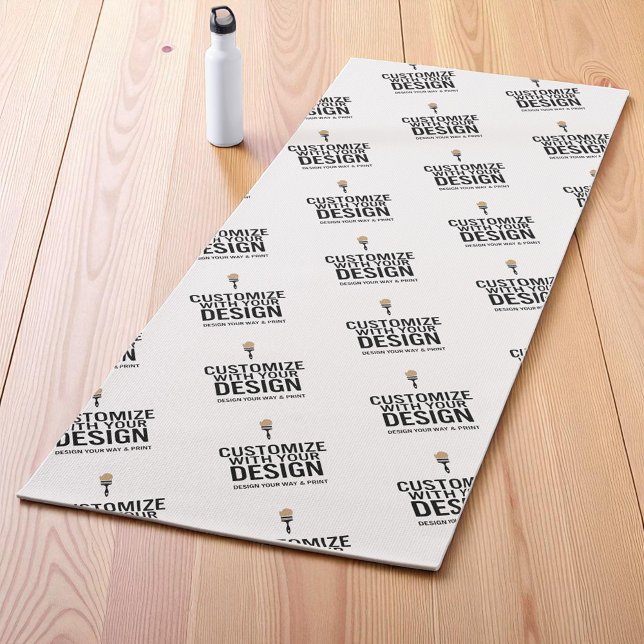Custom Minimalist Personalised Company Branded  Yoga Mat (Creator Uploaded)
