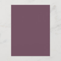 Custom Minimalist Postcard