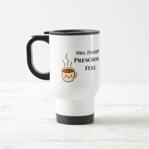 Custom Minimalist Preschool Teacher Travel Mug