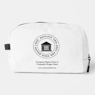 Custom Minimalist Simple Business Logo Promotional Dopp Kit