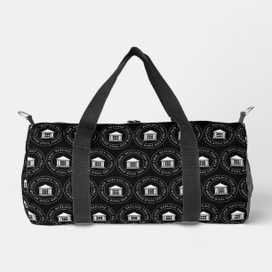 Custom Minimalist Simple Business Logo Promotional Duffle Bag