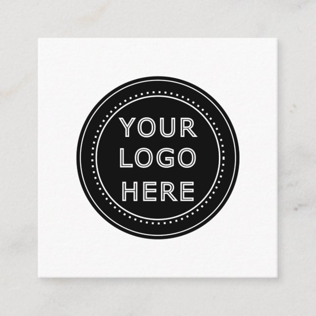  Custom Minimalist, simple & modern Enclosure Card (Front)