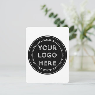 Custom Minimalist, simple & modern Holiday Card