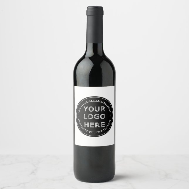  Custom Minimalist, simple & modern Wine Label (Front)