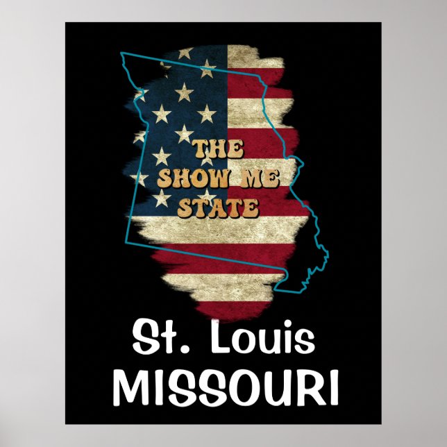 Custom Missouri State  Poster (Front)