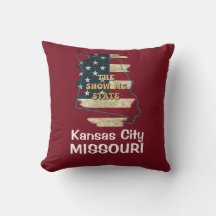 Custom Missouri State Throw Pillow
