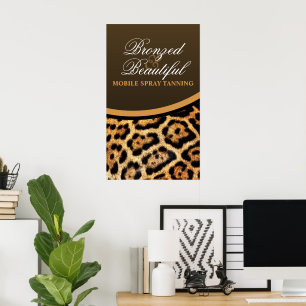 CUSTOM Mobile Spray Tanning Poster