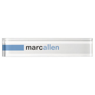 Custom Modern 519 (WB) Nameplate