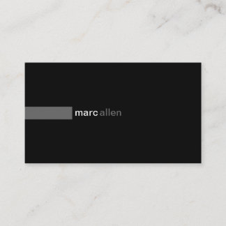 Custom Modern 519f Business Card