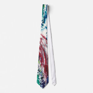 Custom Modern Art Tie