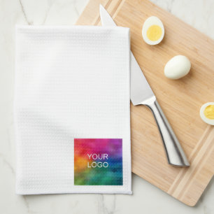 Custom Modern Best Business Company Logo Template Tea Towel