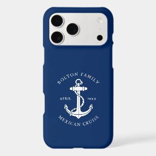 Custom Modern Boat Nautical Blue Anchor