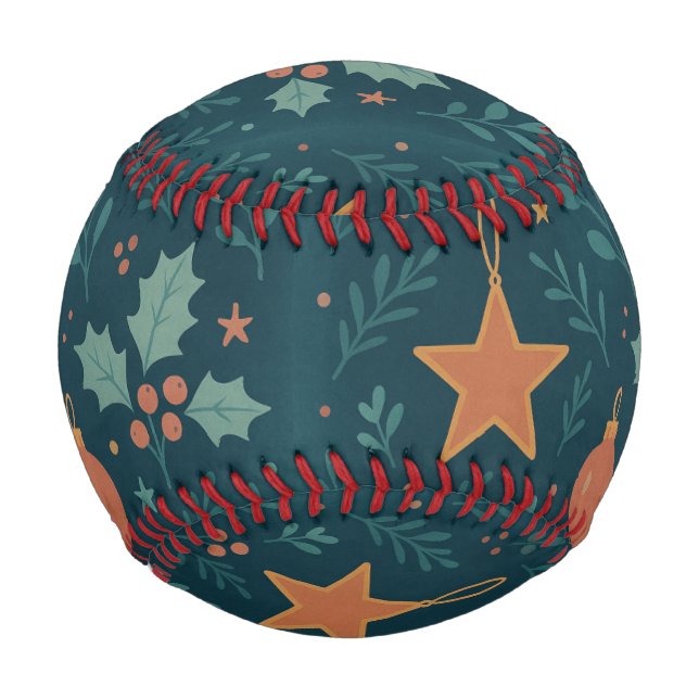 Custom Modern Christmas 2026 Baseball – Festive  (Front)