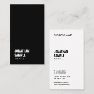 Custom Modern Elegant Personalized Template Simple Business Card