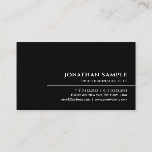 Custom Modern Elegant Simple Template Promotional Business Card